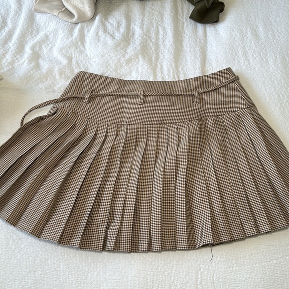 Princess Polly Tarnya plaid mini skirt size 4 - Picture 4 of 5